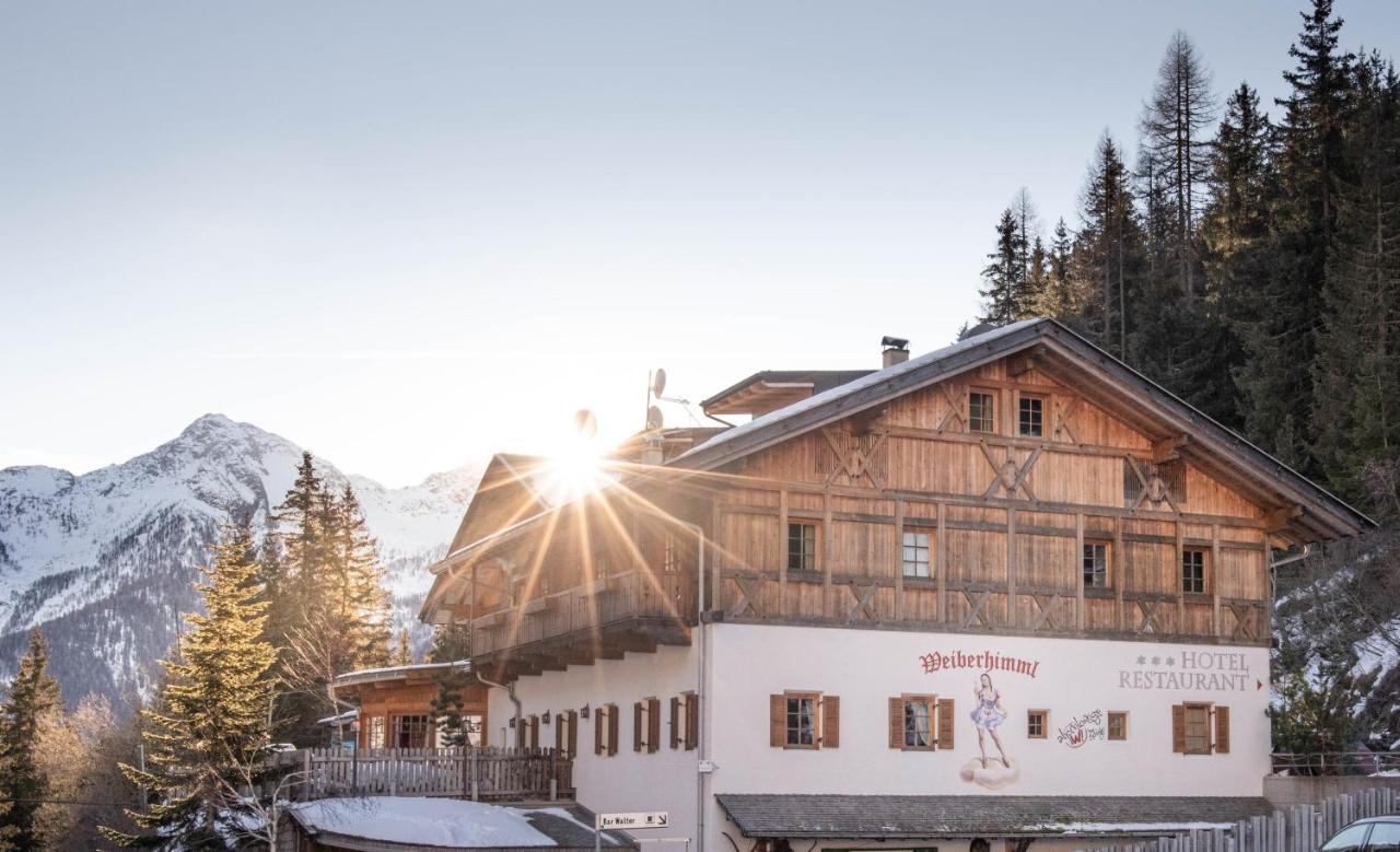 Skihotel Weiberhimmel Ultimo Exterior foto